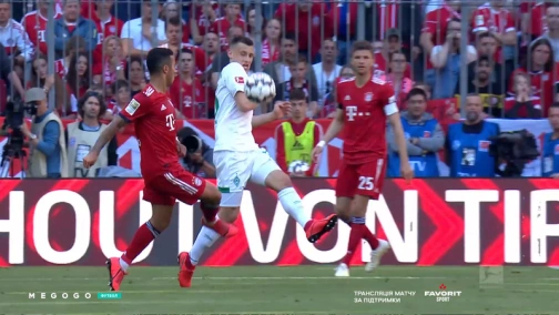 30 тур. Бавария — Вердер 1:0. Обзор матча