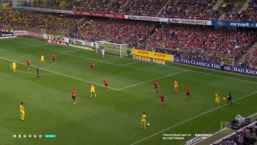 Round 30. Freiburg — Borussia Dortmund 0:4. Match overview