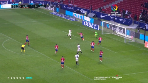 34 тур. Атлетіко — Валенсія 3:2. Огляд матчу