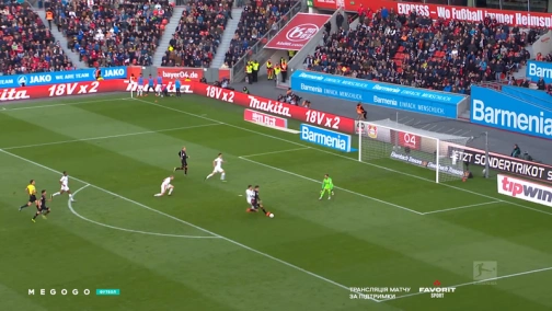 Round 32. Bayer Leverkusen — Eintracht Frankfurt 6:1. Highlights