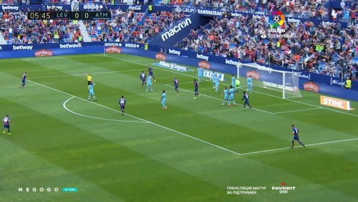 38-й тур. Леванте — Атлетико. 2:2 Обзор матча