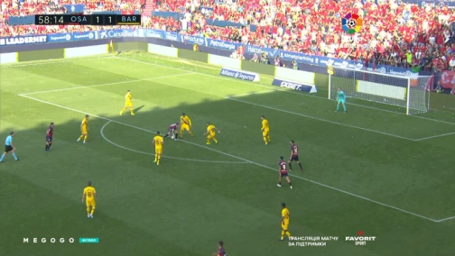 3-й тур. Осасуна — Барселона 2:2. Обзор матча