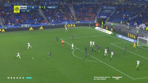 6 тур. Ліон — ПСЖ 0:1. Огляд матчу