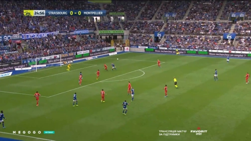 8-й тур. Страсбург — Монпельє 1:0. Огляд матчу