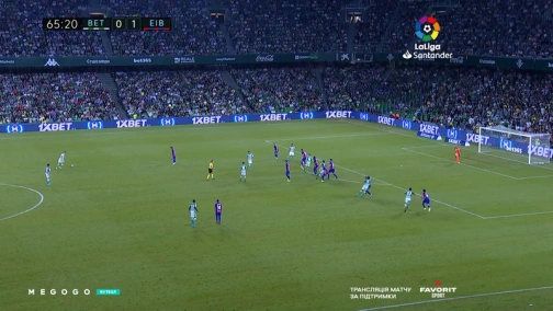 8-й тур. Бетис — Эйбар 1:1. Обзор матча