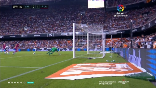 Round 8. Valencia — Alaves 2:1. Highlights