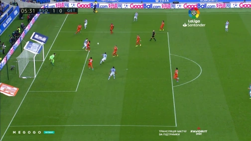 Round 8. Real Sociedad — Getafe 1:2. Highlights