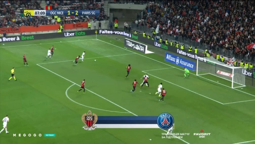 10-й тур. Ницца — ПСЖ 1:4. Обзор матча