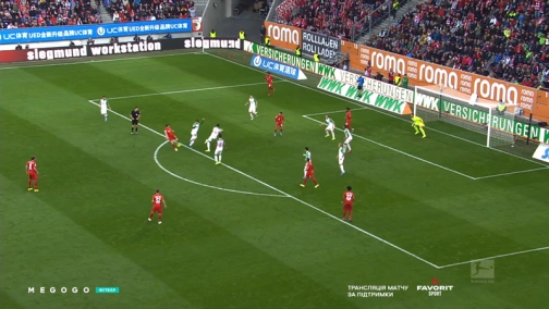 Round 8. Augsburg — Bayern 2:2. Highlights