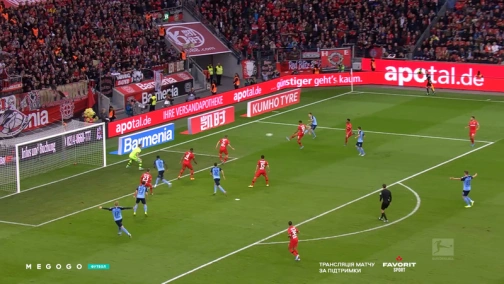 10-й тур. Баєр — Боруссія Менхенгладбах 1:2. Огляд матчу