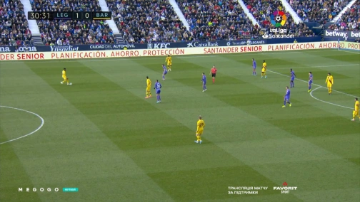 14-й тур. Леганес — Барселона 1:2. Обзор матча