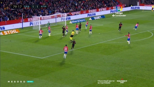 14-й тур. Гранада — Атлетико 1:1. Обзор матча