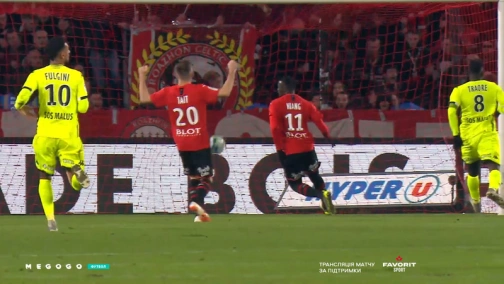 Round 17. Rennes — Angers 2:1. Highlights