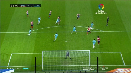 17-й тур. Атлетіко — Осасуна 2:0. Огляд матчу