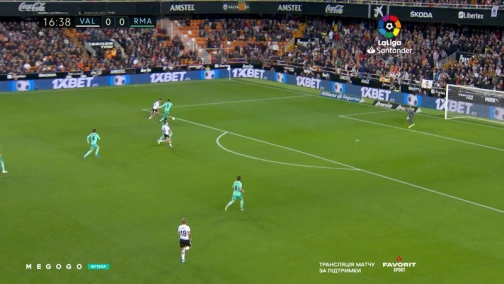 Round 17. Valencia — Real Madrid 1:1. Highlights