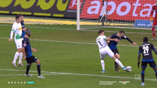 Round 16. Borussia Monchengladbach — Paderborn 2:0. Highlights