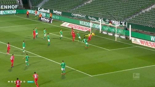 26-й тур. Вердер — Байер. 1:4 Обзор матча