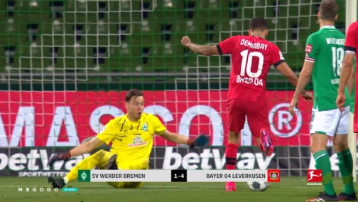 26-й тур. Вердер — Байер. 1:4 Обзор матча