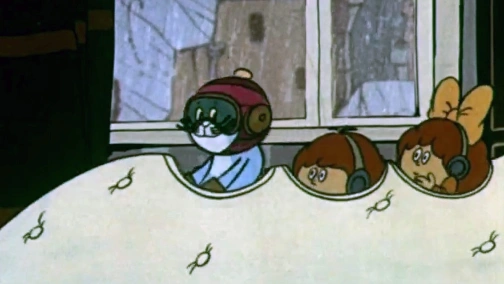 Кот в колпаке