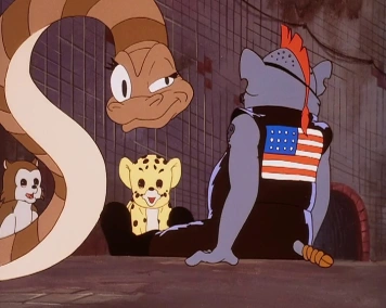 Simba Junior goes to new york