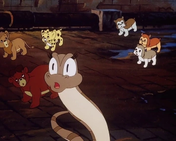 Львенок Симба в Нью-Йорке