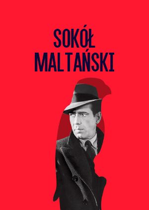 Sokół maltański — plakat