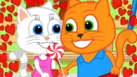 Cats Family in English - Lollipop For Girlfriend Animation