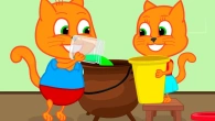 Cats Family in English - Preparing a Miracle Potion Animation