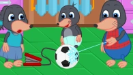 Benny Mole and Friends - Turned Into a Super Spider Cartoon for Kids