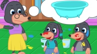 Benny Mole and Friends - Dirty with Play Doh Cartoon for Kids