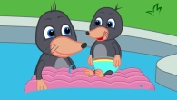 Benny Mole and Friends - Learning to Swim Cartoon for Kids