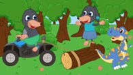 Benny Mole and Friends - Dinosaur Rescue Cartoon for Kids