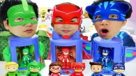 Boram Plays with PJ Masks Transforming Toys