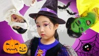 Boram and Halloween Party and Makeup Contest