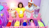 Boram taking care of Babies l Baby Doll Toys