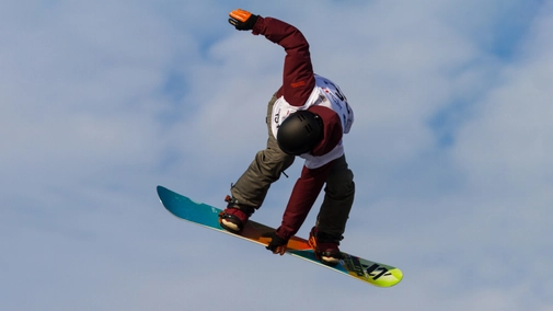 Snowboard World Cup. Silvaplana