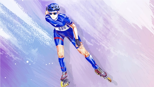 Speed Skating. World Cup. Montpellier