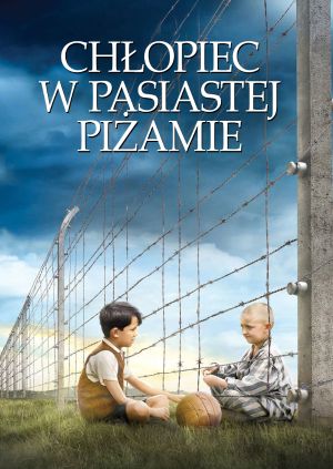 Chłopiec w pasiastej piżamie — plakat