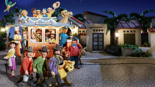 Троє розбійників і лев