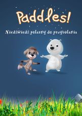 Paddles! Niedźwiedź polarny do przytulania — plakat