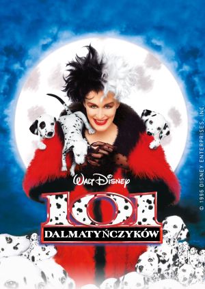 101 dalmatyńczyków — plakat