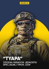 "Tyapa", oddział Paragon jednostki specjalnej Timur, GZW — plakat
